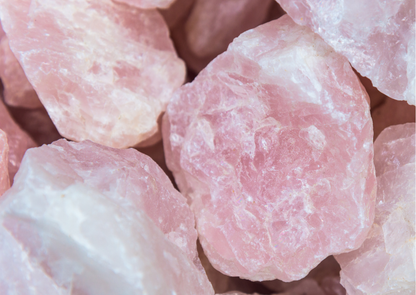 Wenskaart A6 - Rozenkwarts Edelsteen