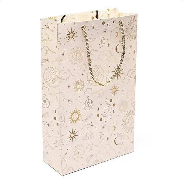 Cadeautasje Beige Astrologie 33x20x8,5cm